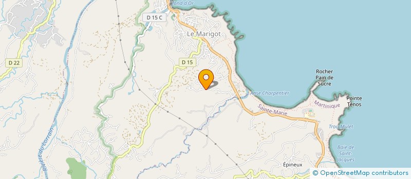 localisation de l'entreprise MONSIEUR ANGE NITIGA  LE MARIGOT