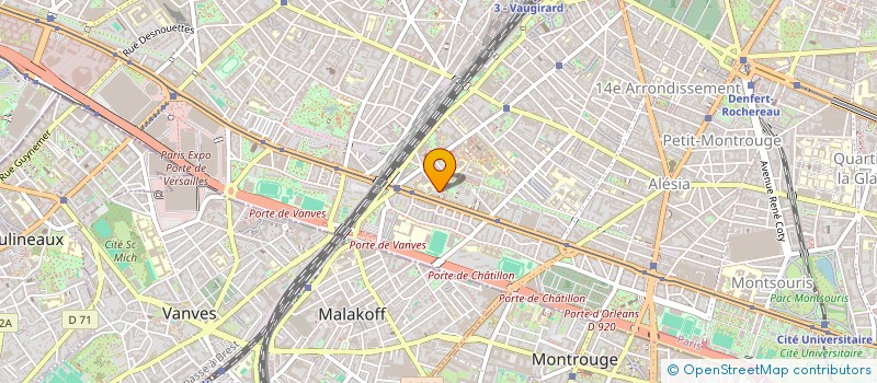 localisation de l'entreprise MONSIEUR ANGE-OWEN GBAKA  PARIS