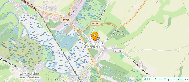 localisation de l'entreprise MONSIEUR ANGE PARENT  NEUVILLE-SOUS-MONTREUIL