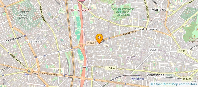 localisation de l'entreprise MONSIEUR ANGE PATRICK MAYOLA MATALA à MONTREUIL