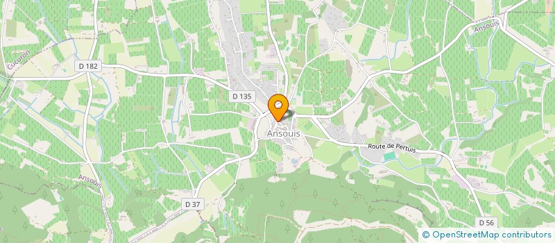 localisation de l'entreprise MONSIEUR ANGE PERETTI  ANSOUIS