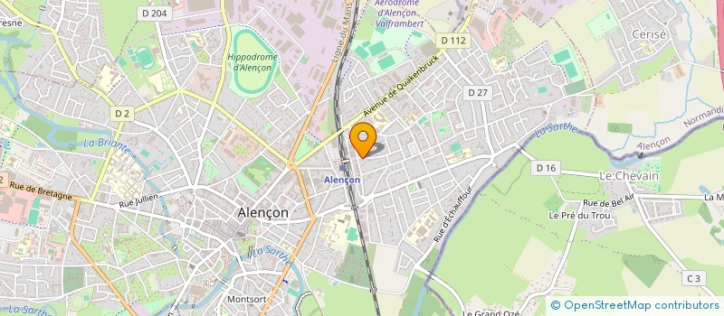 localisation de l'entreprise MONSIEUR ANGE PIERRE PHILIPPE RIPOUTEAU à ALENCON