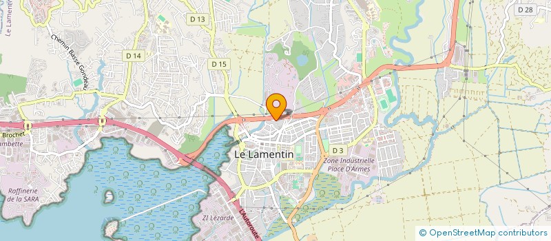 localisation de l'entreprise MONSIEUR ANGE RANGOM à LE LAMENTIN