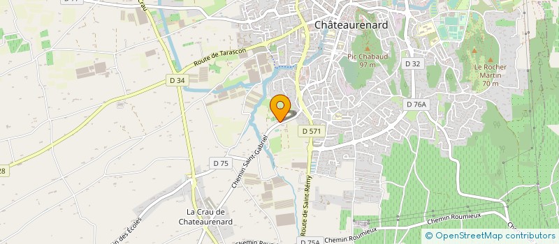 localisation de l'entreprise MONSIEUR ANGE REALE à CHATEAURENARD