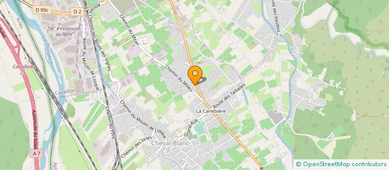 localisation de l'entreprise MONSIEUR ANGE RUBIO à CHEVAL-BLANC
