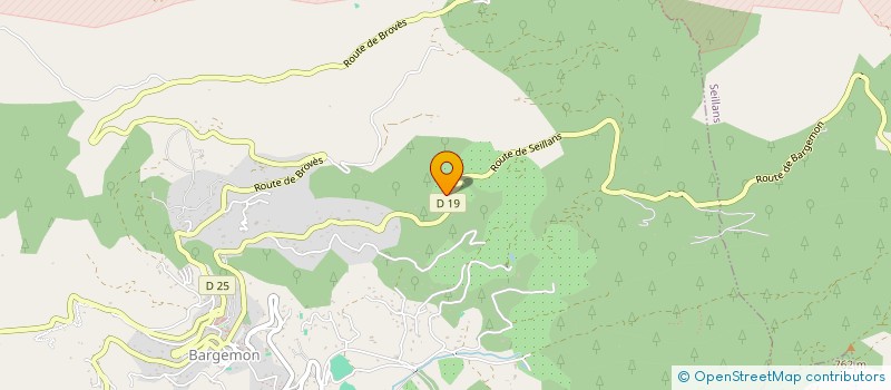 localisation de l'entreprise MONSIEUR ANGE SANTINI à BARGEMON