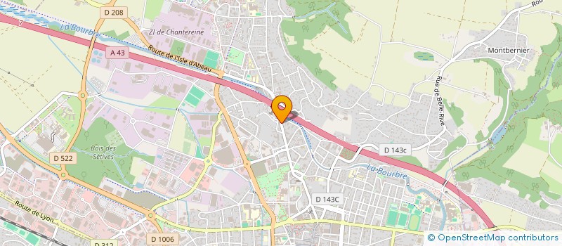 localisation de l'entreprise MONSIEUR ANGE SAP  BOURGOIN-JALLIEU