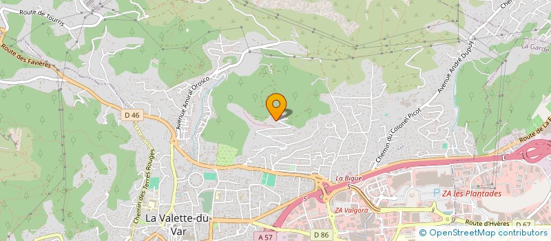 localisation de l'entreprise MONSIEUR ANGE SAUTON à LA VALETTE-DU-VAR