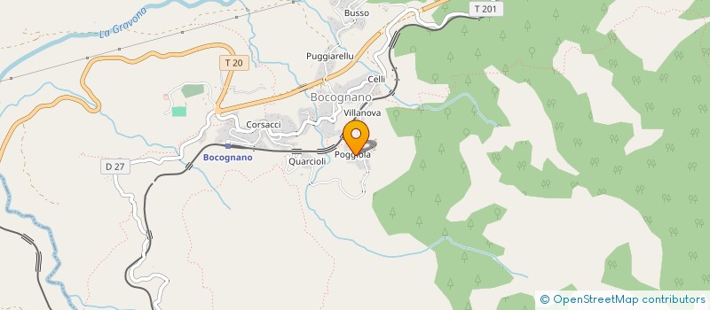 localisation de l'entreprise MONSIEUR ANGE SAVELLI à BOCOGNANO