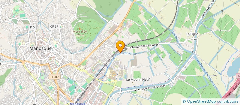 localisation de l'entreprise MONSIEUR ANGE SIALELLI à MANOSQUE