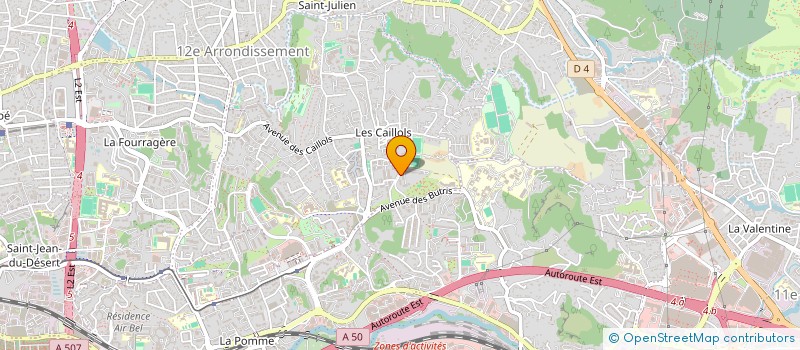localisation de l'entreprise MONSIEUR ANGE STELLA à MARSEILLE