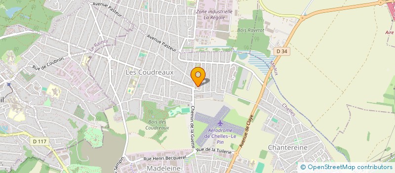 localisation de l'entreprise MONSIEUR ANGE TANO  CHELLES