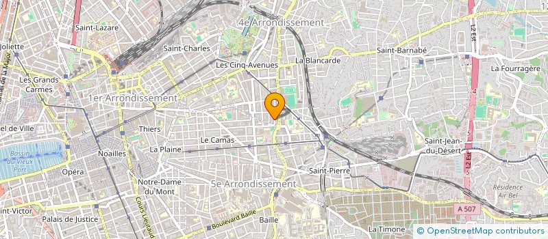 localisation de l'entreprise MONSIEUR ANGE TRANI à MARSEILLE 4