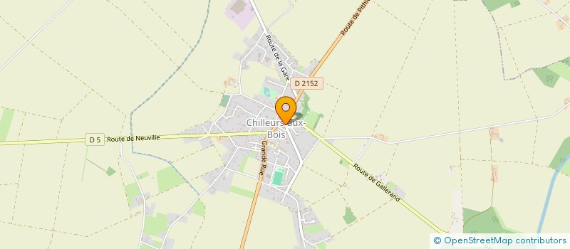 localisation de l'entreprise MONSIEUR ANGE VAN DE KERKHOVE à CHILLEURS-AUX-BOIS