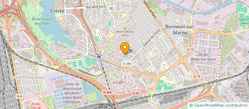 localisation de l'entreprise MONSIEUR ANGEBERT POUGEOL à CRETEIL