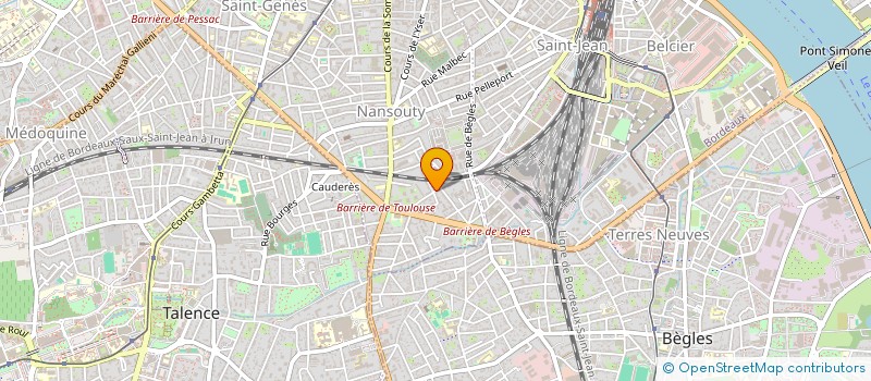 localisation de l'entreprise MONSIEUR ANGEL ADAMEZ VERDECIA  BORDEAUX