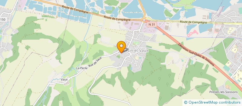 localisation de l'entreprise MONSIEUR ANGEL ALVAREZ  MERCIN-ET-VAUX