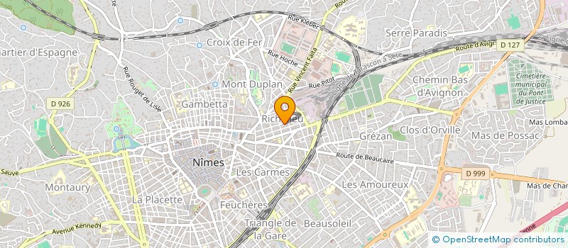 localisation de l'entreprise MONSIEUR ANGEL AMAR  NIMES