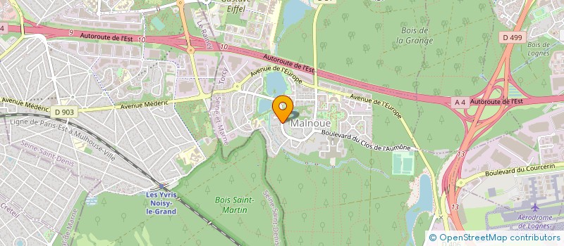 localisation de l'entreprise MONSIEUR ANGEL ANGELOV  EMERAINVILLE