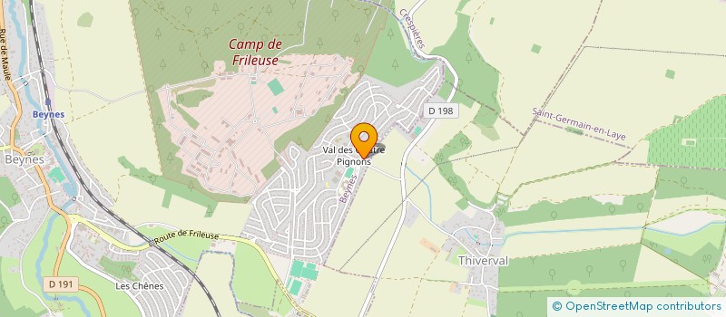 localisation de l'entreprise MONSIEUR ANGEL CHENG  BEYNES