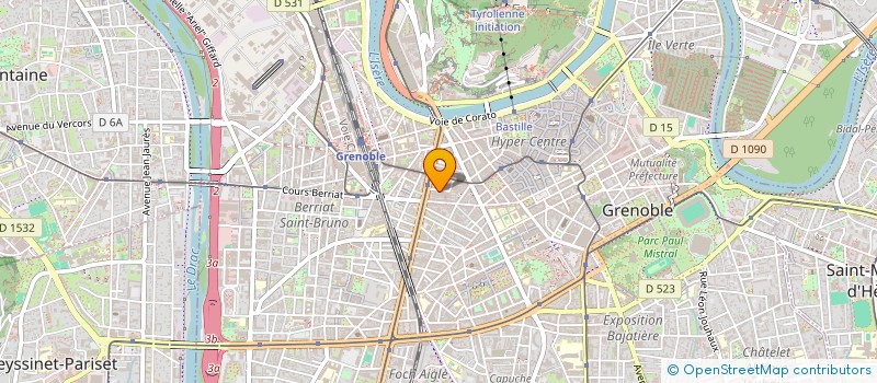 localisation de l'entreprise MONSIEUR ANGEL FARDINI  GRENOBLE