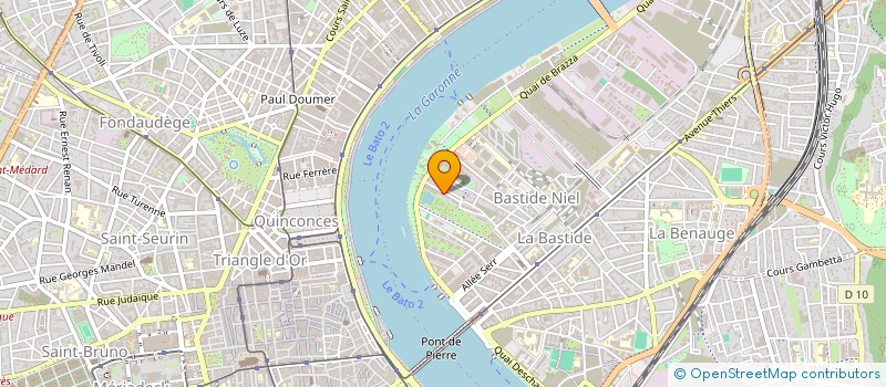 localisation de l'entreprise MONSIEUR ANGEL FILIPOV  BORDEAUX