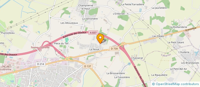 localisation de l'entreprise MONSIEUR ANGEL GASPAROTTO  TONNAY-CHARENTE