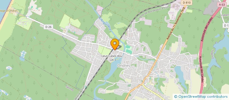 localisation de l'entreprise MONSIEUR ANGEL GOMEZ  ONDRES