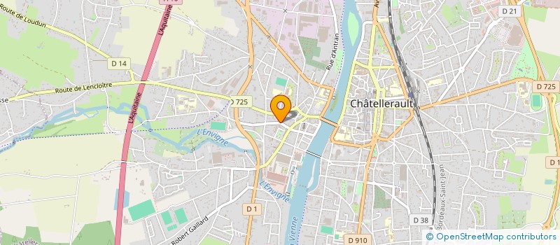 localisation de l'entreprise MONSIEUR ANGEL HERNANDEZ  CHATELLERAULT