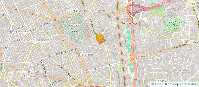 localisation de l'entreprise MONSIEUR ANGEL HERRANZ RODRIGO  PARIS