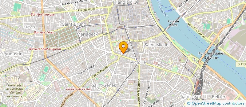 localisation de l'entreprise MONSIEUR ANGEL KADRIEV  BORDEAUX