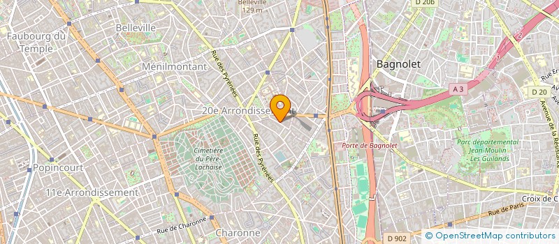 localisation de l'entreprise MONSIEUR ANGEL LIEGENT  PARIS