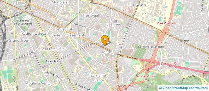 localisation de l'entreprise MONSIEUR ANGEL LO  LYON