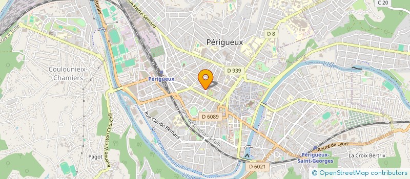 localisation de l'entreprise MONSIEUR ANGEL MORALES  PERIGUEUX