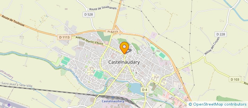 localisation de l'entreprise MONSIEUR ANGEL ORTIZ  CASTELNAUDARY