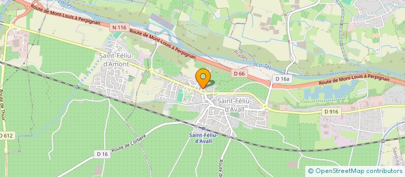 localisation de l'entreprise MONSIEUR ANGEL PARRA  SAINT-FELIU-D'AVALL