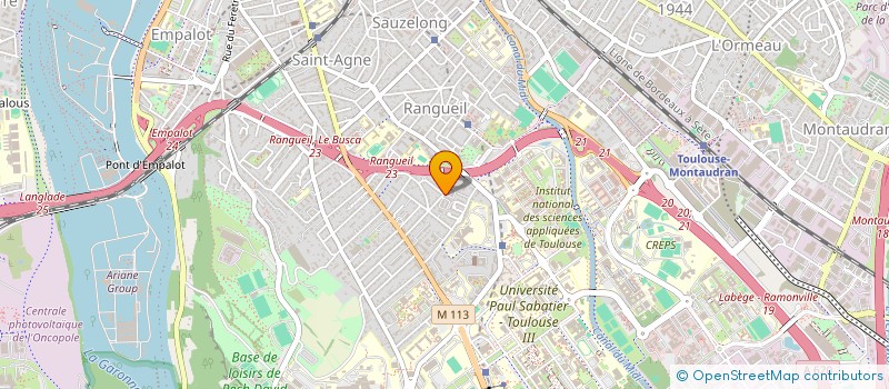 localisation de l'entreprise MONSIEUR ANGEL PELLIZZARI à TOULOUSE