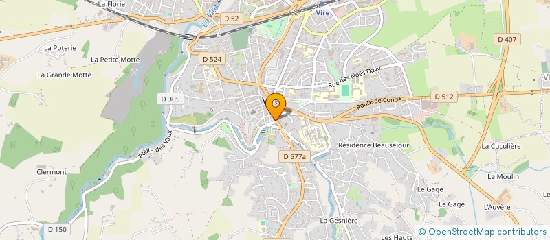 localisation de l'entreprise MONSIEUR ANGEL PENER  VIRE-NORMANDIE