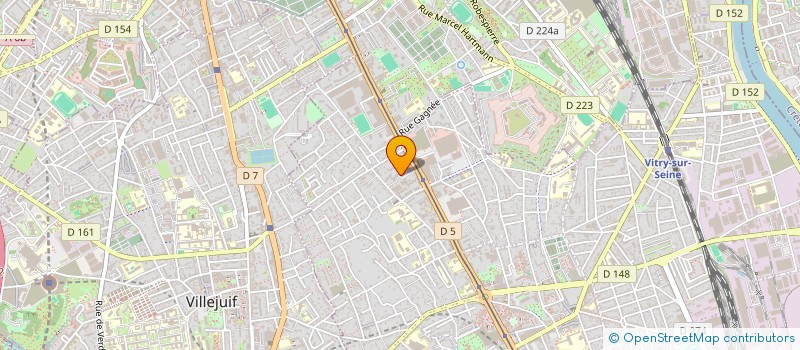 localisation de l'entreprise MONSIEUR ANGEL POZO HEBRERO à VITRY-SUR-SEINE