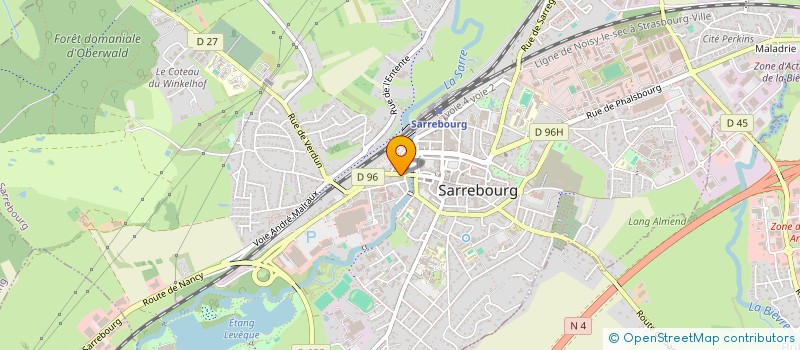 localisation de l'entreprise MONSIEUR ANGEL REMON à SARREBOURG