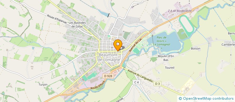 localisation de l'entreprise MONSIEUR ANGEL SAINT-AMANS à BEAUMONT-DE-LOMAGNE