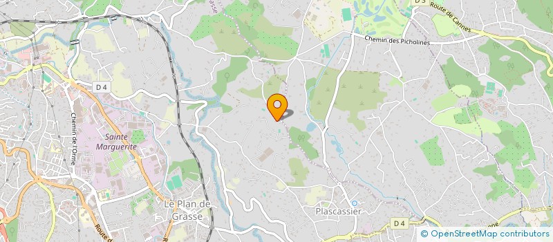 localisation de l'entreprise MONSIEUR ANGEL TUDELA ANDREO  GRASSE