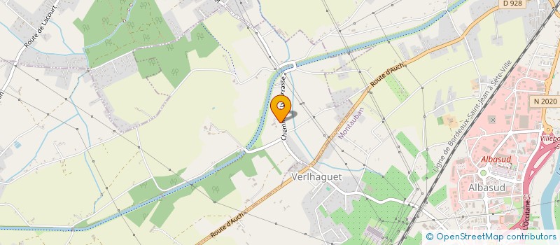 localisation de l'entreprise MONSIEUR ANGELAIN DELCASSE  LACOURT-SAINT-PIERRE