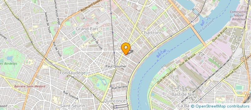 localisation de l'entreprise MONSIEUR ANGELBERT LEMARCHAND  BORDEAUX