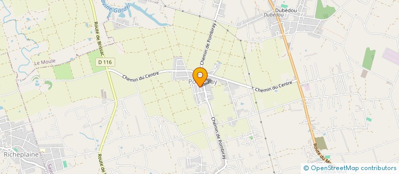 localisation de l'entreprise MONSIEUR ANGELE ROMAIN  SAINT-FRANCOIS