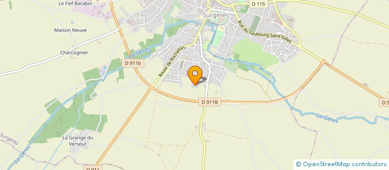 localisation de l'entreprise MONSIEUR ANGELES ANGELES  SURGERES