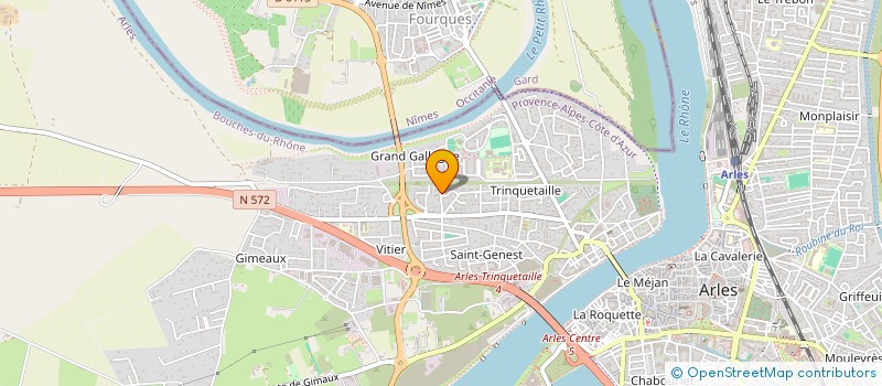 localisation de l'entreprise MONSIEUR ANGELES PEREZ à ARLES