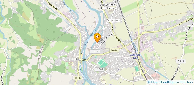 localisation de l'entreprise MONSIEUR ANGELIN GAYE  MONTAUT