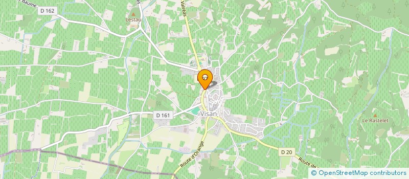 localisation de l'entreprise MONSIEUR ANGELIN GILLES  VISAN