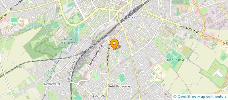 localisation de l'entreprise MONSIEUR ANGELINO MARQUEGNIES à ARRAS